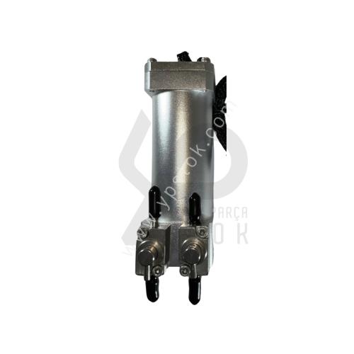 55ml 2 Vanalı Silindirik Alüminyum Sub Tank (110mm)